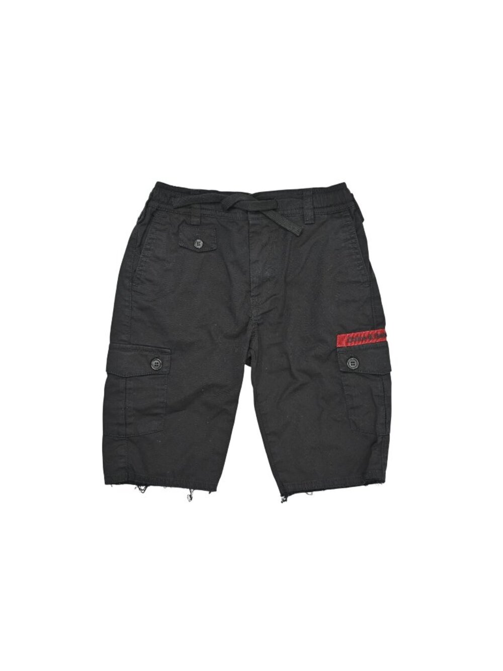 Dolce & Gabbana Logo Cargo Shorts in Black